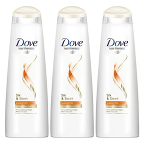 3x Dove 250ml Hair Therapy Nutritive Solutions Shampoo Pack (Slik & Sleek)