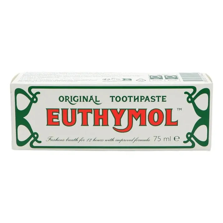 5x Euthymol Toothpaste 75ml Original
