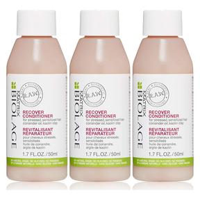 3x Matrix Biolage 50ml Recover Conditioner (Pack)