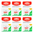 6x Colgate Total Dental Floss Mint 100m Bulk Pack - Waxed Plaque Removal Gum Care