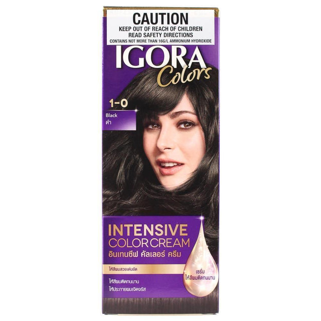 SCHWARZKORF Igora Intensive Colour Cream Permanent - Black