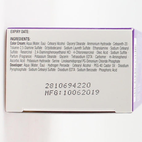 3x SCHWARZKORF Igora Intensive Colour Cream Permanent Bulk Pack - Black