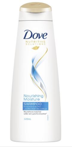 Dove 320ml Shampoo Nourishing Moisture - Normal to Dry Hair