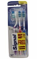 Signal Standard Toothbrushes Fighter + Medium - Pack of 3