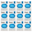 12x 3pk Pears 75g Pure & Gentle Transparent Bar Soap with Mint Extracts Bulk Pack - Blue