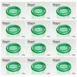 12x Pears 100g Pure & Gentle Transparent Bar Soap with Lemon Flower Extracts Bulk Pack - Green