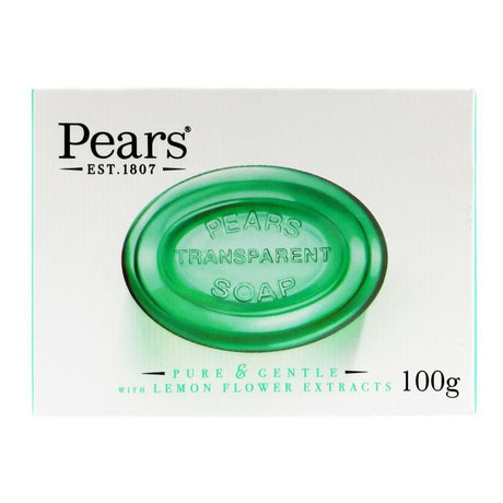 3x Pears 100g Bar Soap Bulk Pack - Pure & Gentle with Lemon Flower Extracts