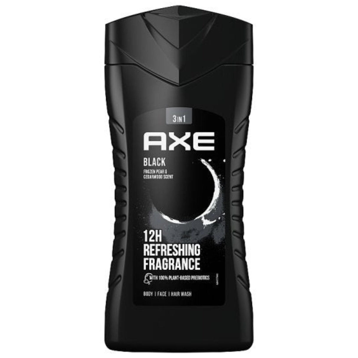 Axe 250ml Black 3-in-1 Body, Face & Hair Wash - Green Fruit Sage