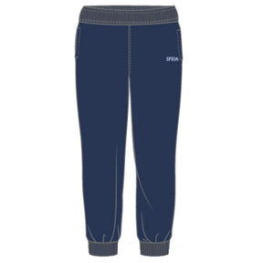 Sfida Elementary Kids Fleece Track Pants - Navy (Childrens Trackies) - NAVY
