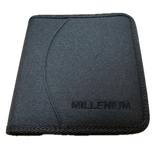 Canvas CD Wallet Sleeve Holder Disc In Car Ideal Storage Carry Case for 12 CDs