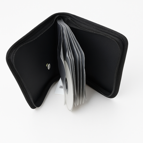Millenium Canvas CD Wallet - 12 Disc Carry Case (Car and Travel Storage)