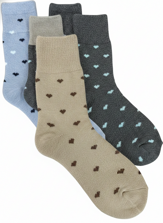 6x Womens Thick Alpaca Wool Blend Socks Thermal Cosy & Warm (EU36-EU41)