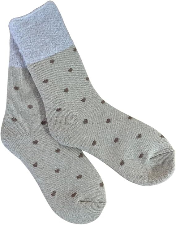 6 Pairs Coco&Hana Womens Thick Alpaca Wool Blend Socks (EU36-EU41) - Thermal Cosy & Warm