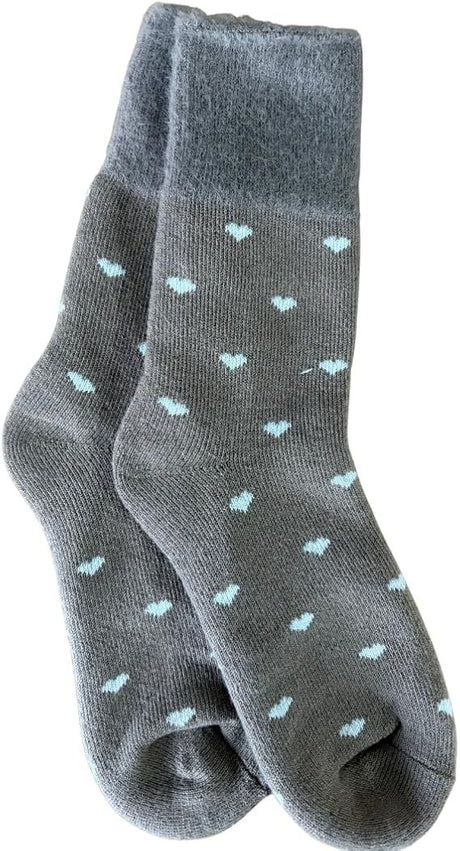6 Pairs Coco&Hana Womens Thick Alpaca Wool Blend Socks (EU36-EU41) - Thermal Cosy & Warm
