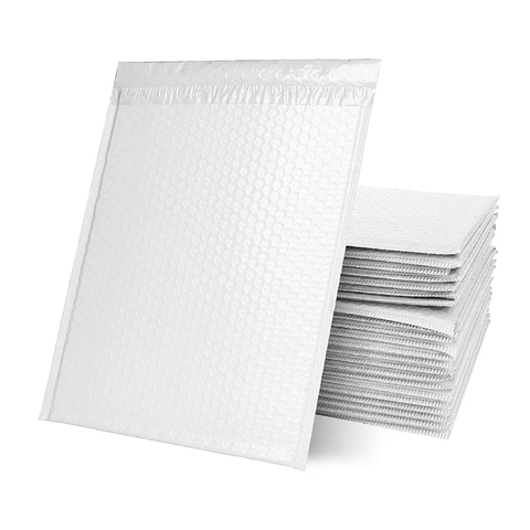 300x White Poly Bubble Mailers Padded Cushioned Postage Envelope - "Size 1" (150mm x 220mm)