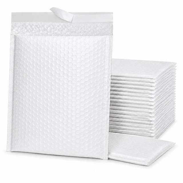 200x White Poly Bubble Mailers Padded Cushioned Postage Envelope - "Size 2" (210mm x 270mm)