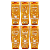6x 300ml L'Oréal Elvive Extraordinary Oil Coconut Weightless Nourishing Shampoo Bulk Pack - Fine Dry Hair
