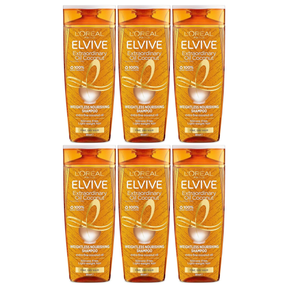 6x 300ml L'Oréal Elvive Extraordinary Oil Coconut Weightless Nourishing Shampoo Bulk Pack - Fine Dry Hair