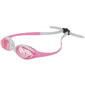 Arena Spider Junior Kids Swimming Goggles – Pink/Grey/Pink – Ages 6–12