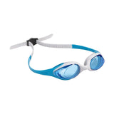 Arena Spider Junior Swimming Goggles in Blue/Grey/Blue – Ages 6–12