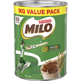 1kg Nestle Milo Malt Chocolate Bulk Value Pack - Hot/Cold Drinking Powder (Fresh Batch from Australia)
