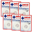 6x Band-Aid First Aid Non-Irritating Paper Tape 2.5cm x 9.1m