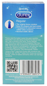 10pcs Durex Regular Condoms - 2 Packs
