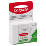 6x Colgate Total Dental Floss Mint 25m Bulk Pack - Waxed Plaque Removal Gum Care