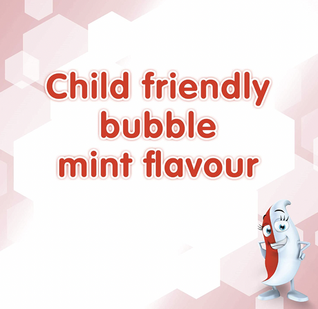 Macleans 63g Fluoride Little Teeth Toothpaste - Bubble Mint (Kids 4-6 Years)