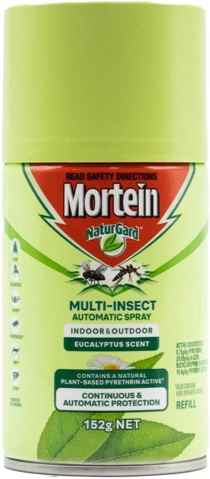 Mortein NaturGard Multi-Insect Automatic Spray Refill - Eucalyptus 152g