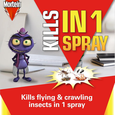 Mortein Fast Knockdown Multi-Insect Killer Surface Spray 300g - 2 Pack