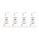 4x Euky Bear Bubble Bath 3-in-1 Hair Body Bath Kids Sensitive Skin 300ml