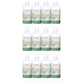 12x Euky Bear 500mL Baby Bottle & Utensil Cleanser Bulk Pack - Plant-Based Enzyme (Fragrance Free)