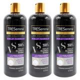 3x TRESemmé 675ml Violet Blonde Shine Toning Shampoo (Pack)