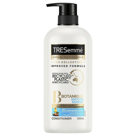 3x TRESemmé 850ml Smooth Remedy L Conditioner (Bulk Pack)