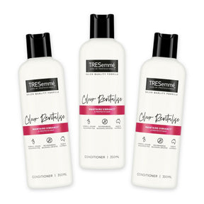 3x TRESemmé Colour Revital Hair Conditioner Vitamin E Argan Oil 350ml