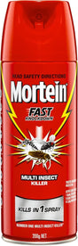 Mortein Fast Knockdown Aerosol Multi-Insect Killer 200g