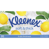 Kleenex Soft & Thick 3-Ply Facial Tissues - 95 Sheet Pack