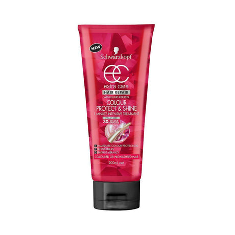 Schwarzkopf 200Ml 1 Minute Intensive Treatment Extra Care Colour Protect & Shine