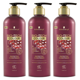 3x Schwarzkopf 500ml Bio-Tech Conditioner + Colour Locking Minerals Pack - Pomegranate Oil