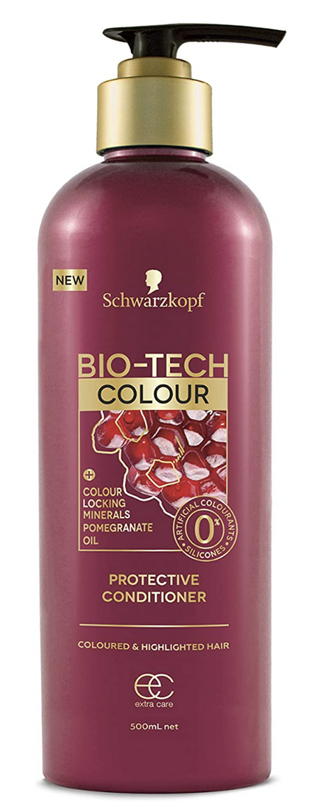 Schwarzkopf 500ml Bio-Tech Conditioner + Colour Locking Minerals - Pomegranate Oil
