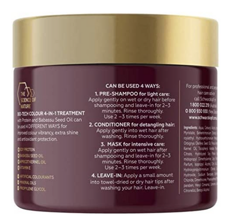 Schwarzkopf Bio-Tech 4-in-1 Colour Hair Treatment - 250ml
