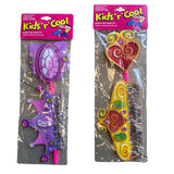 2-Pack Crown & Wand Set Tiara for Costume and Dress Ups