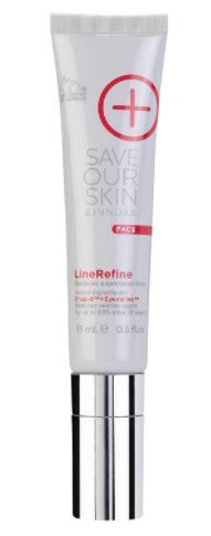 3x Innoxa 15ml Save Our Skin Face Line Refine Pack - Reduces Wrinkles & Expression Lines