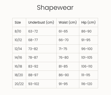Ambra BodySculpt Long Control Shorts in Black (Size 10-12) - Slimming Shapewear
