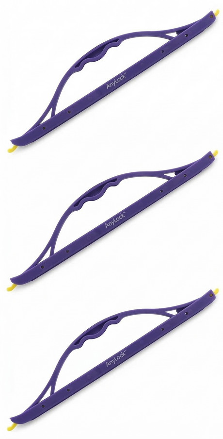 3x ANYLOCK 285mm Small Handle Sealing Rod - Reusable Clip Lock Sealers