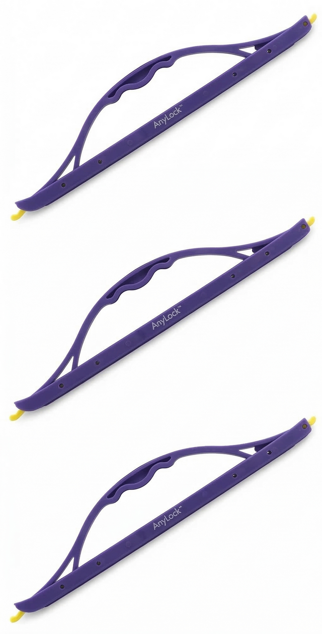 3x ANYLOCK 285mm Small Handle Sealing Rod - Reusable Clip Lock Sealers