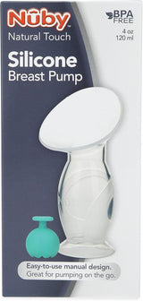 6x Nuby Silicone Breastfeeding Pumps, 120 ml Capacity