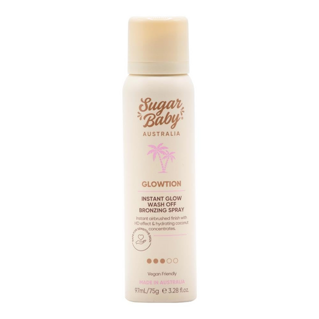 Sugar Baby 97ml Glowtion Instant Glow Wash-Off Bronzing Spray