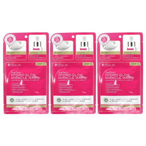 3x Model Co 3-in-1 Hydrating, Firming & Brightening Mask 25ml (Pack)